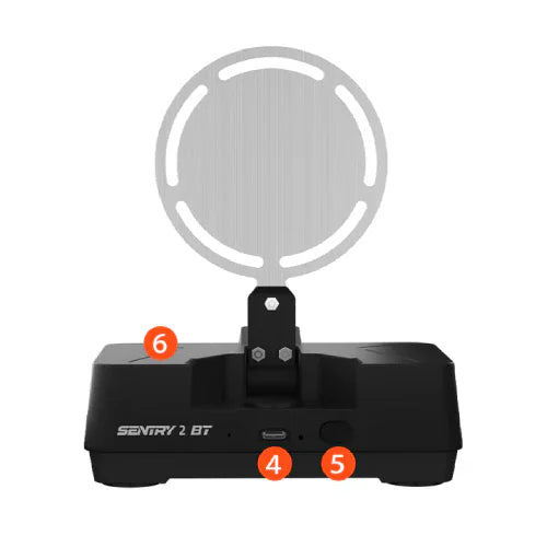 GUNMANSA SRC-ES Electronic Training Target Sentry 2 BT - V505 Black Combo