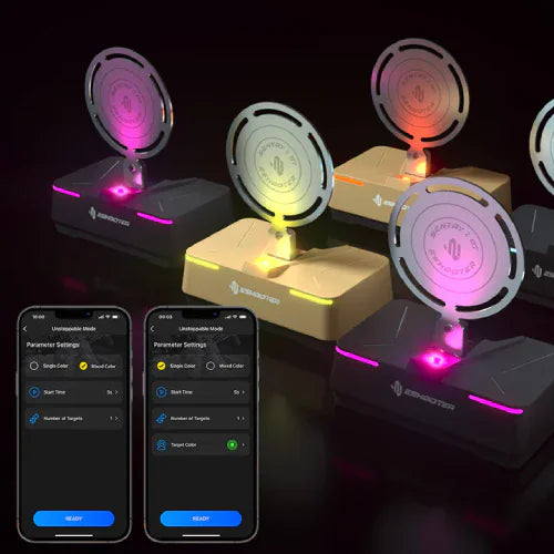 GUNMANSA SRC-ES Electronic Training Target Sentry 2 BT - V505 Black Combo