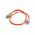 GUNMANSA ST-SC Multi Mode Fibre Fly Lead 2m Part No: CB65-43