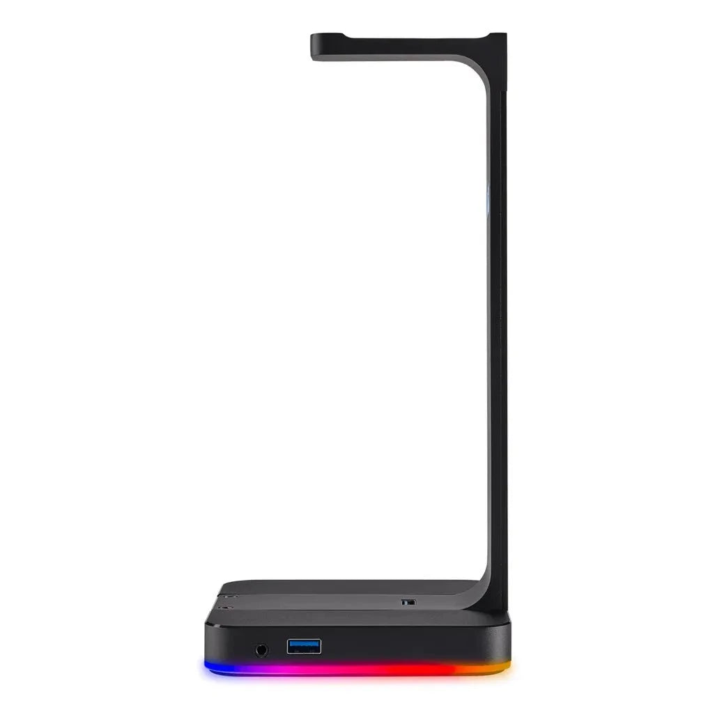 GUNMANSA ST100 RGB Gaming Headset Stand-Black; 3.5mm Analog Jack