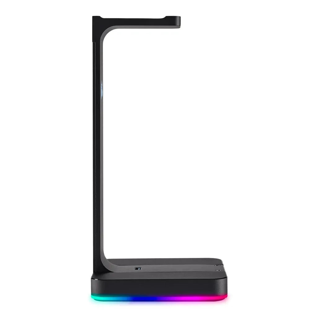 GUNMANSA ST100 RGB Gaming Headset Stand-Black; 3.5mm Analog Jack