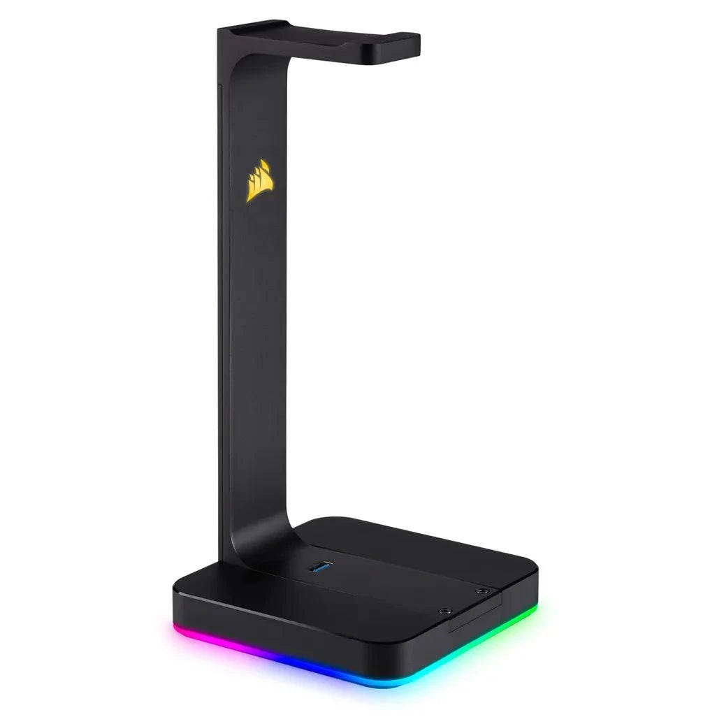 GUNMANSA ST100 RGB Gaming Headset Stand-Black; 3.5mm Analog Jack