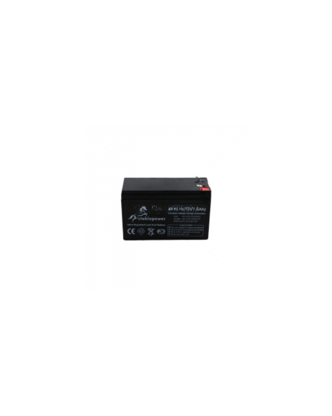 GUNMANSA Stable Power Battery 12VDC 7Ah SLA
