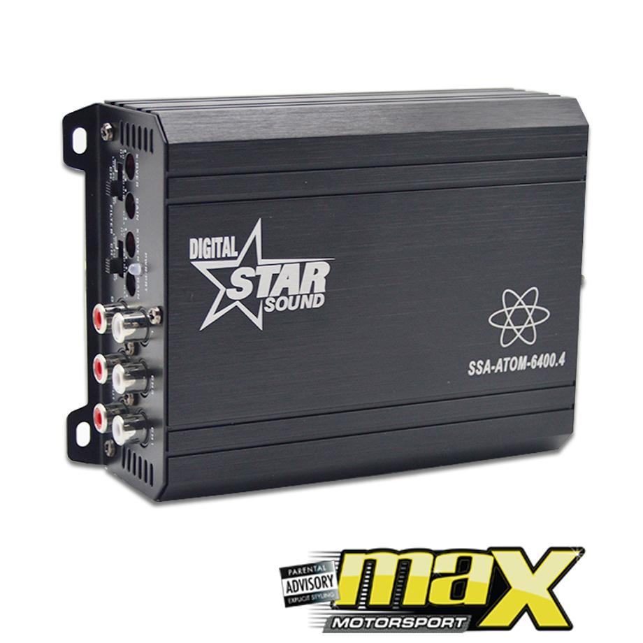 GUNMANSA Star Sound Atom Series Micro 4-Channel Amplifier (6400W)