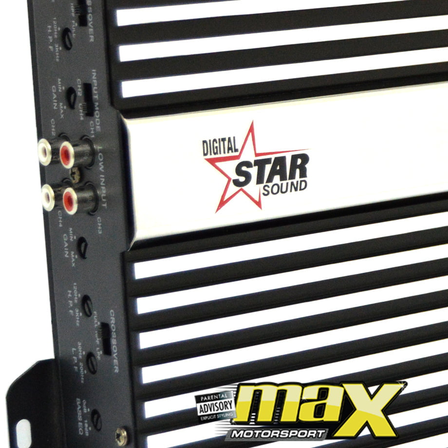 GUNMANSA Star Sound Mean Machine 4 Channel Amplifier 6000W