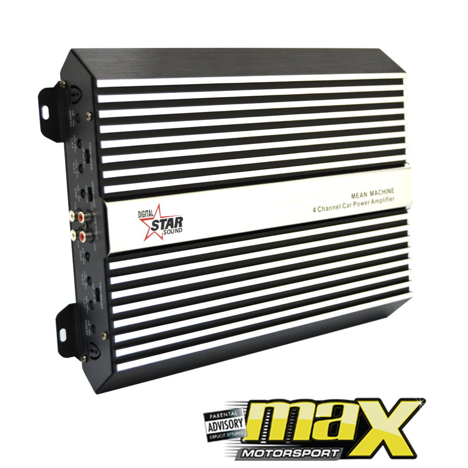 GUNMANSA Star Sound Mean Machine 4 Channel Amplifier 6000W
