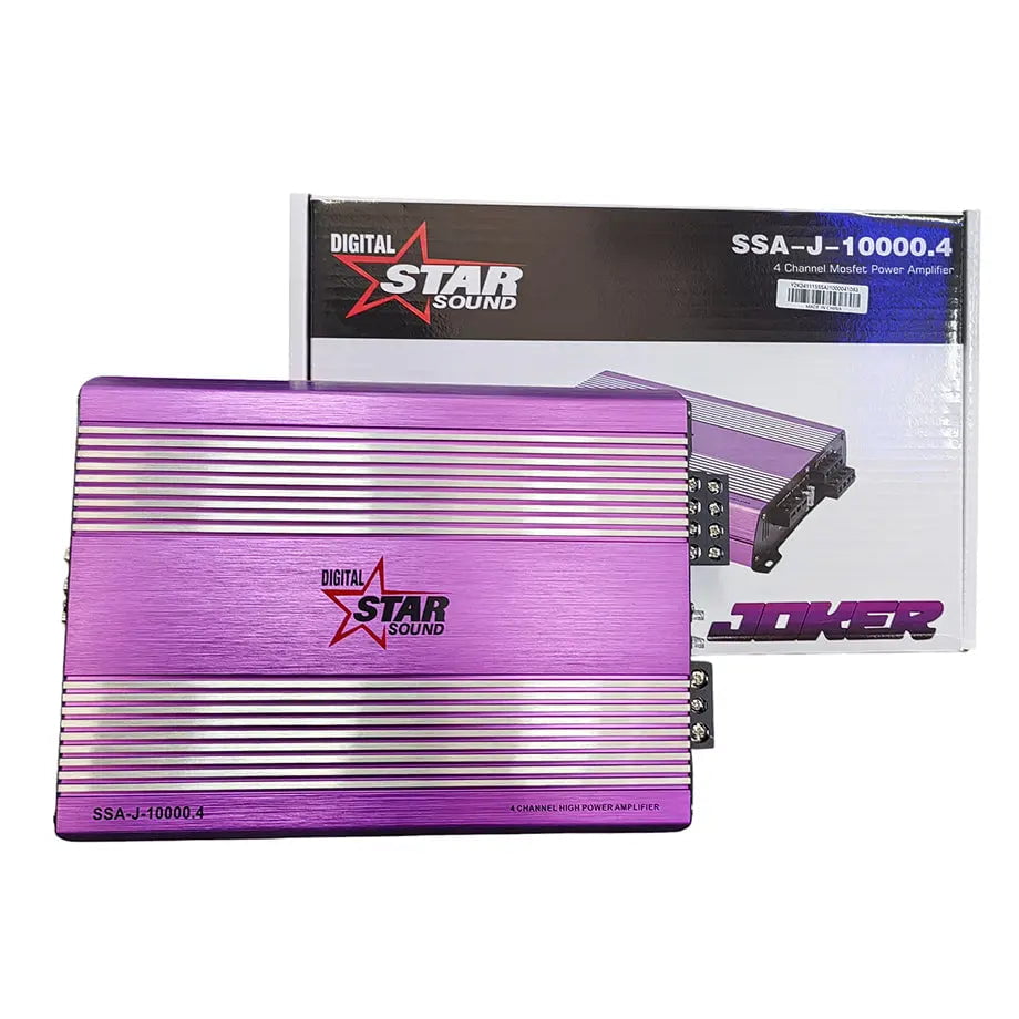GUNMANSA Star Sound SSA-J-10000.4 Joker 4-Channel Amplifier (10 000W)