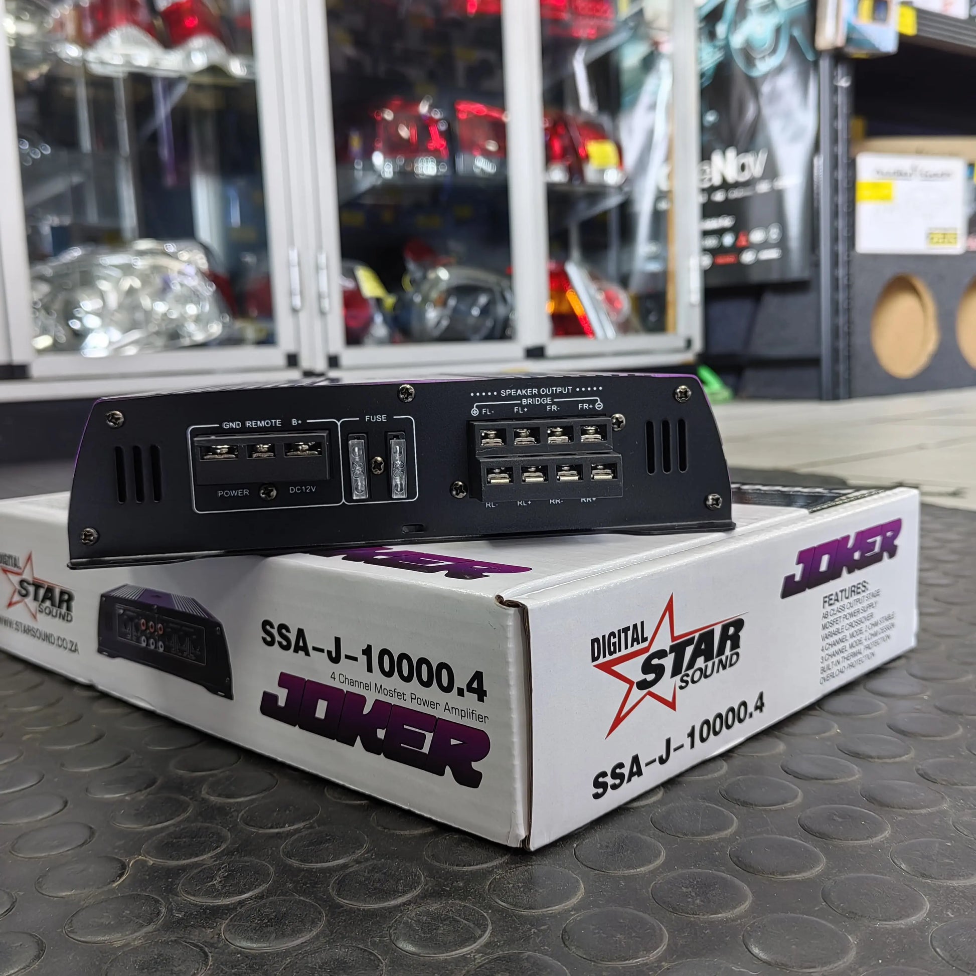 GUNMANSA Star Sound SSA-J-10000.4 Joker 4-Channel Amplifier (10 000W)