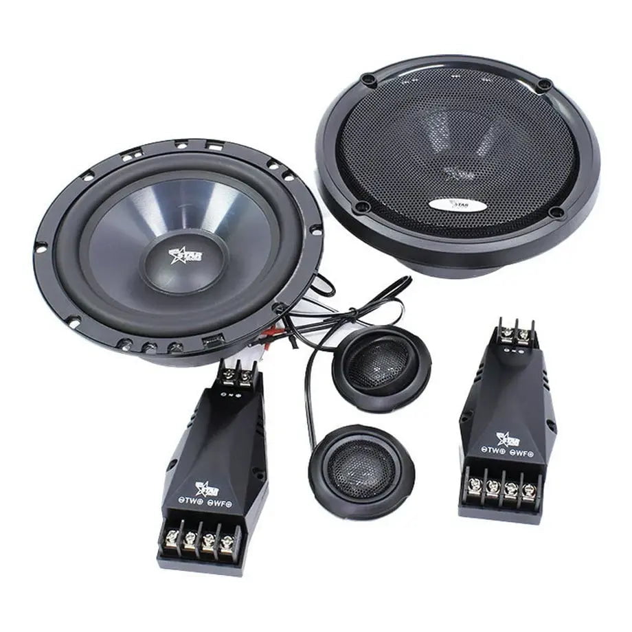 GUNMANSA Star Sound SSD-652C Digital Series 6.5" 2-Way Component Split System - 90W RMS