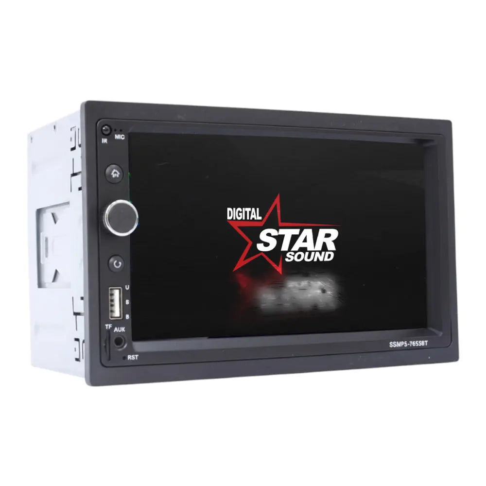 GUNMANSA Star Sound SSMP5-7655BT 7″ Double Din Media Player with USB/Mirrorlink/Bluetooth