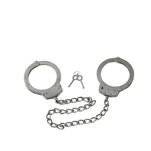 GUNMANSA Steel Leg Irons Nickel-4805