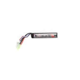 GUNMANSA Stock Tube Battery LiPo 7.4V 1300mAh 15C (19013)