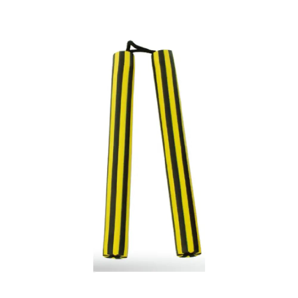 GUNMANSA String Foam Chaku 12" Yellow/Black - E123