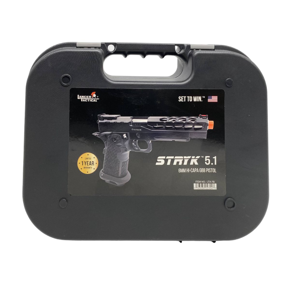 GUNMANSA Stryk 5.1  LTX-7B Airsoft Pistol (GG|Semi Auto|Blowback|31)