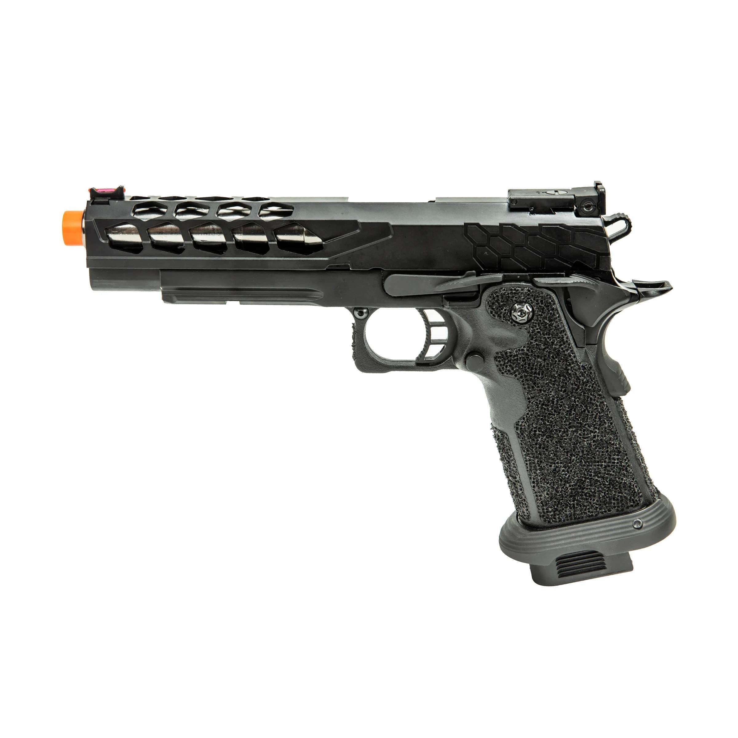 GUNMANSA STRYK HI-CAPA 5.1 GBB Black – LTX-7B Airsoft Pistol