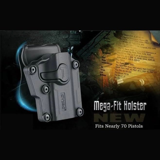 GUNMANSA (SUB)COMPACT UNIVERSAL CYTAC MEGA FIT HOLSTER OWB