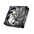 GUNMANSA Sudokoo MACH120, 120mm High-Performance Fans, 4-pin Cable, PWM, Hybrid Hydraulic Bearing, FOC, Glass Fiber,30mm thick, Liquid Crystal Polymer
