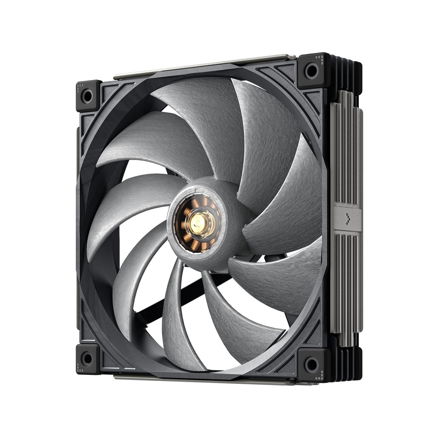 GUNMANSA Sudokoo MACH140 140mm Case Fan: PWM Quiet PC Fans with FOC Motor - 4 Pin LCP High Performance Computer Cooling Fan with 500-2200 RPM