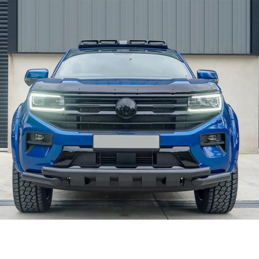 GUNMANSA Suitable To Fit - Amarok (22-On) Matte Black Lower Nudge Bar