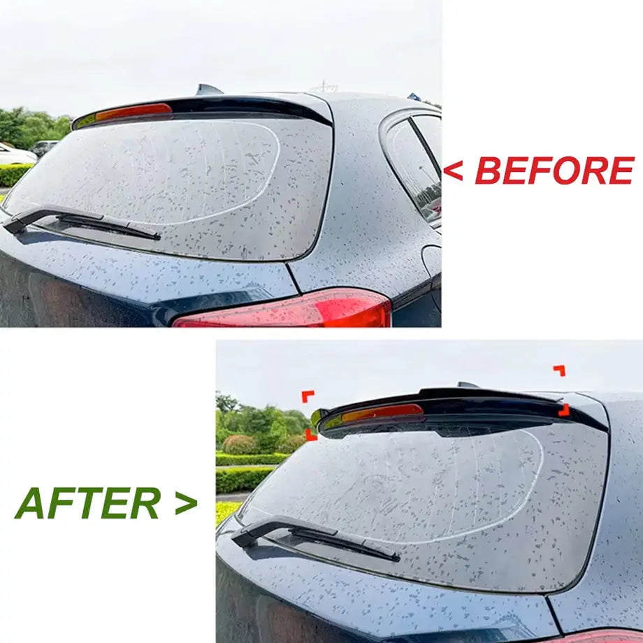 GUNMANSA Suitable To Fit - BM F20 / F21 Maxton Style Gloss Black Roof Spoiler Extension