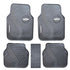 GUNMANSA Suitable To Fit - Cherry 5-Piece Rubber Car Mats (White)
