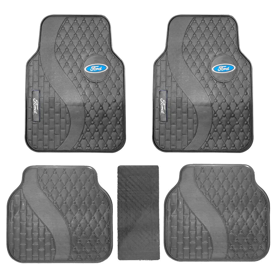 GUNMANSA Suitable To Fit - Ford 5-Piece Rubber Car Mats
