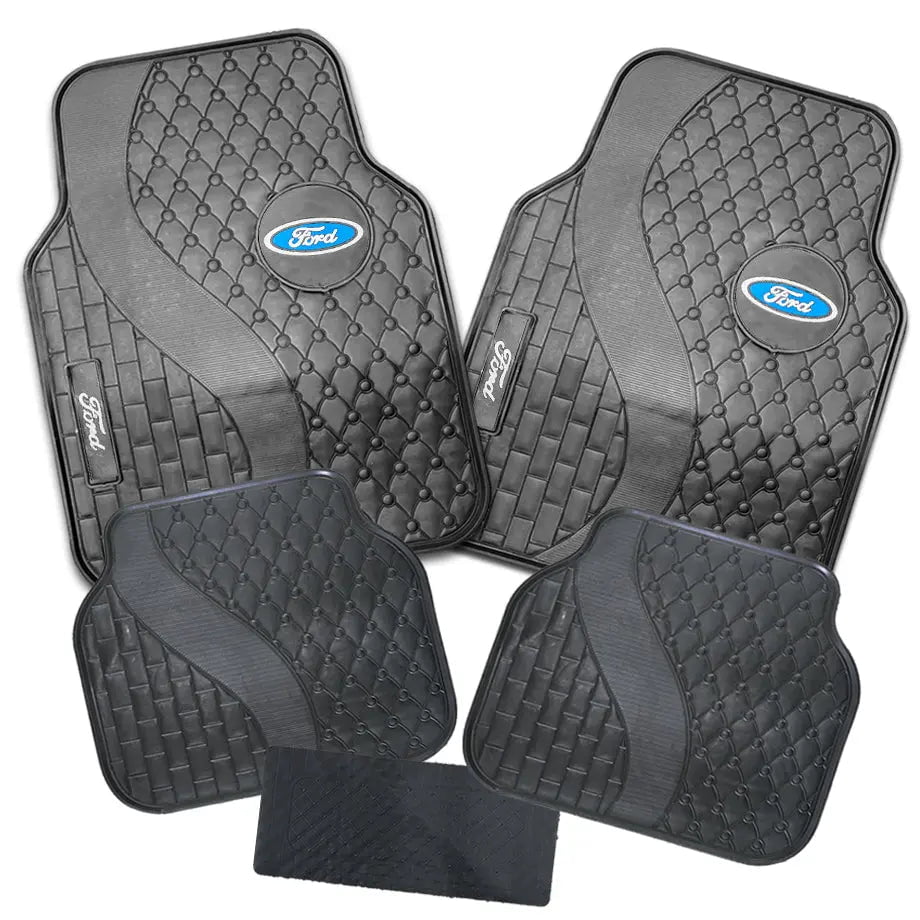GUNMANSA Suitable To Fit - Ford 5-Piece Rubber Car Mats