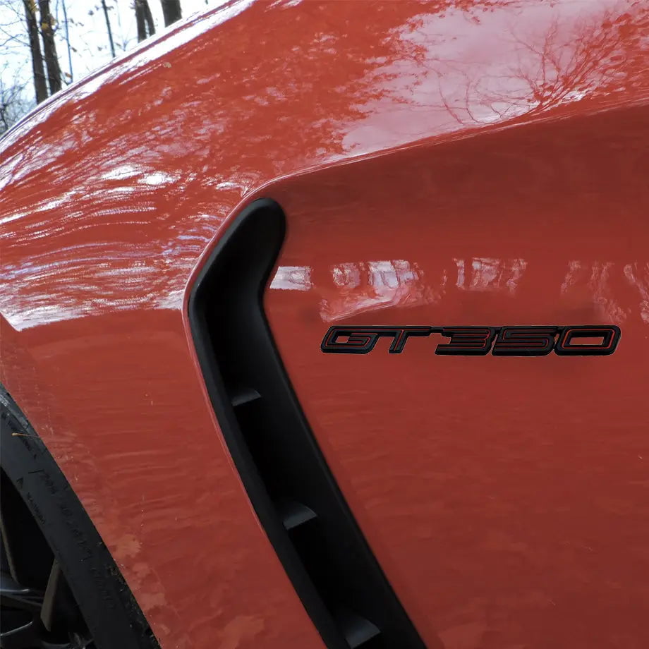 GUNMANSA Suitable To Fit - Mustang GT350 Fender Emblem Badge