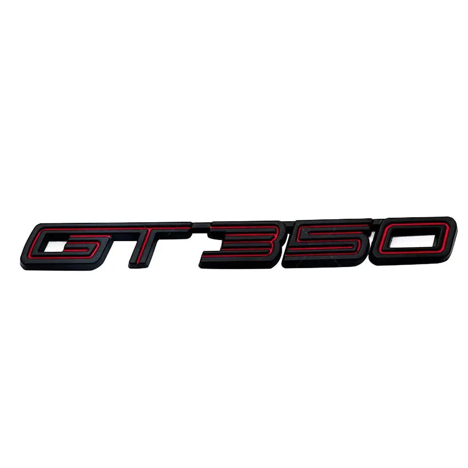GUNMANSA Suitable To Fit - Mustang GT350 Fender Emblem Badge