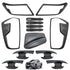 GUNMANSA Suitable To Fit - Nissan Navara (21-On) Matte Black Accessories Kit (17-Piece)