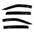 GUNMANSA Suitable To Fit - Ranger Next Gen (22-On) Black Windshields (4-Door)