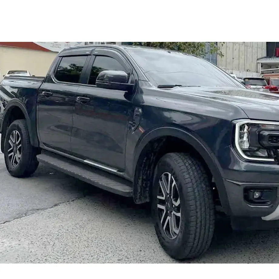 GUNMANSA Suitable To Fit - Ranger Next Gen (22-On) Black Windshields (4-Door)