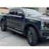 GUNMANSA Suitable To Fit - Ranger Next Gen (22-On) Black Windshields (4-Door)