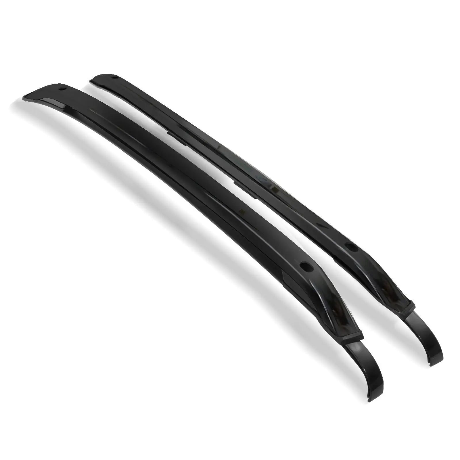 GUNMANSA Suitable To Fit - Ranger Next Gen (22-On) Double-Cab Bolt-On Roof Racks (Gloss Black)