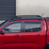GUNMANSA Suitable To Fit - Ranger Next Gen (22-On) Double-Cab Bolt-On Roof Racks (Gloss Black)