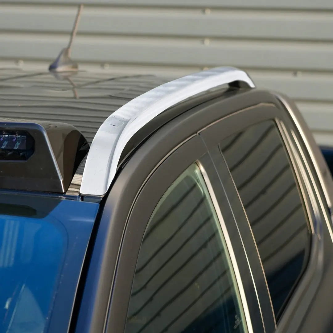GUNMANSA Suitable To Fit - Ranger Next Gen (22-On) Double-Cab Bolt-On Roof Racks (Silver)