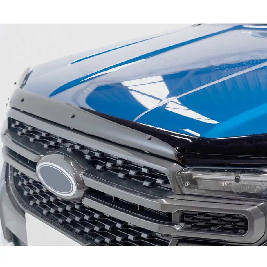 GUNMANSA Suitable To Fit - Ranger Next Gen (22-On) Gloss Black Bonnet Guard