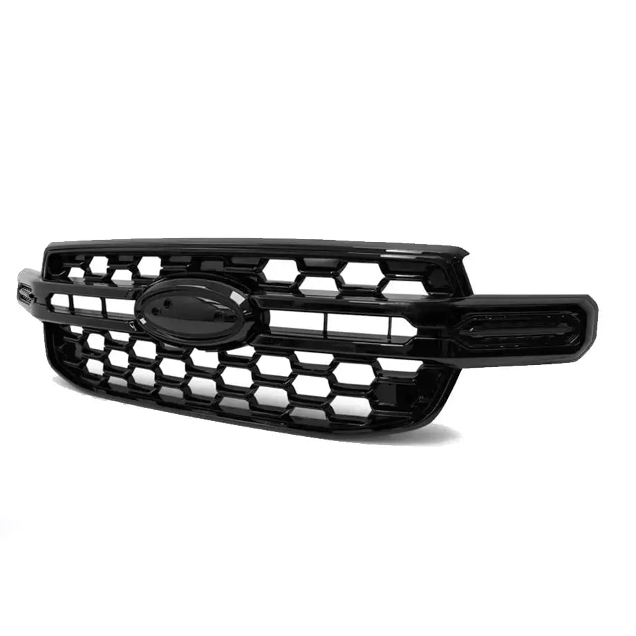 GUNMANSA Suitable To Fit - Ranger Next Gen (22-On) Gloss Black DRL LED Upgrade Grille