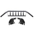 GUNMANSA Suitable To Fit - Ranger Next Gen (22-On) Outback Style Matte Black Lower Nudge Bar