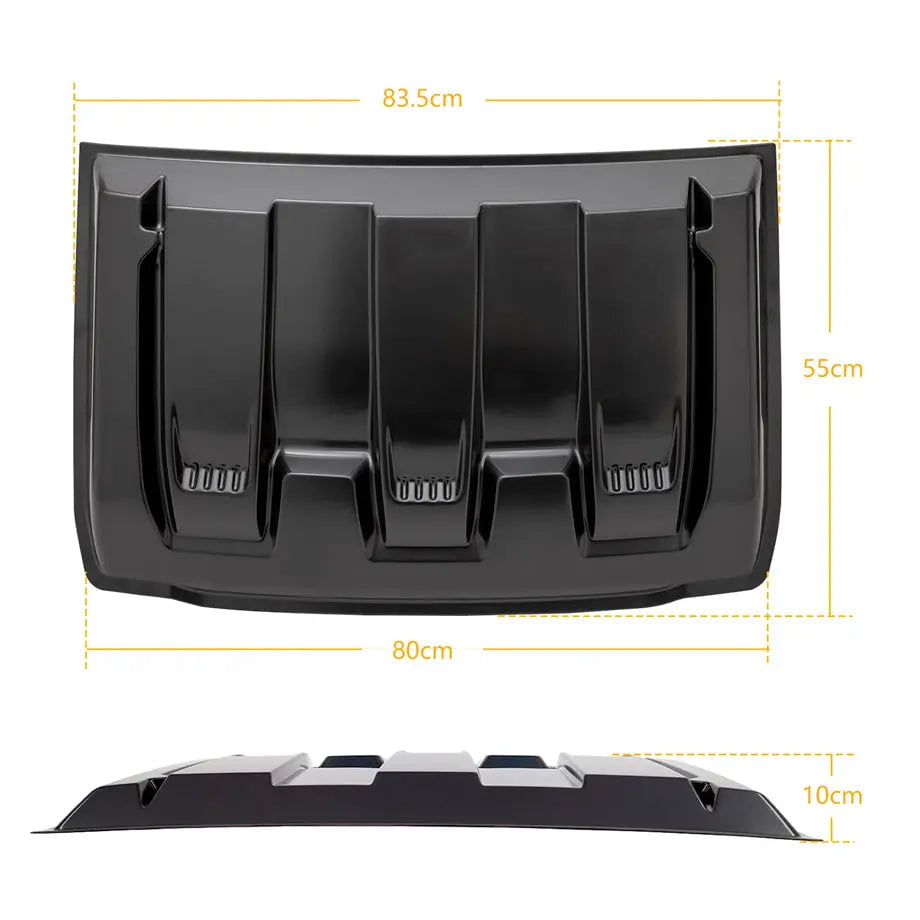 GUNMANSA Suitable To Fit -  Ranger Next Gen (22-On) Plastic Bonnet Scoop