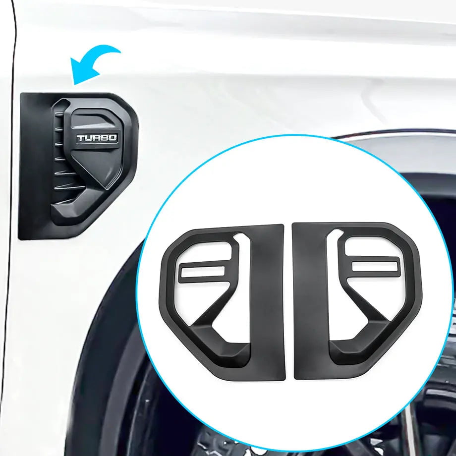 GUNMANSA Suitable To Fit - Ranger Next Gen (22-On) Plastic Side Vent Covers