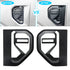 GUNMANSA Suitable To Fit - Ranger Next Gen (22-On) Plastic Side Vent Covers