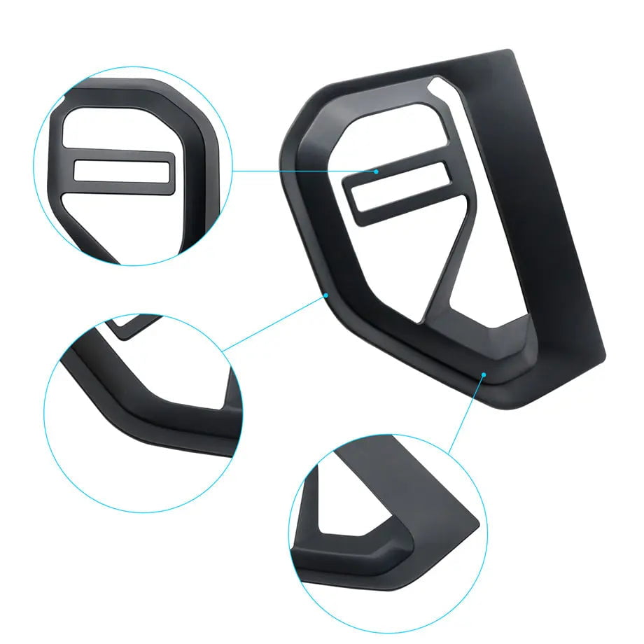 GUNMANSA Suitable To Fit - Ranger Next Gen (22-On) Plastic Side Vent Covers