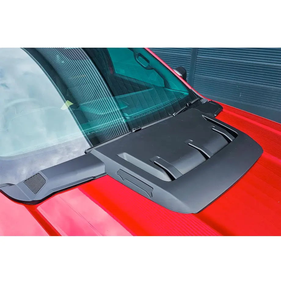 GUNMANSA Suitable To Fit -  Ranger Next Gen (22-On) Raptor Style 3-Piece Plastic Bonnet Scoop