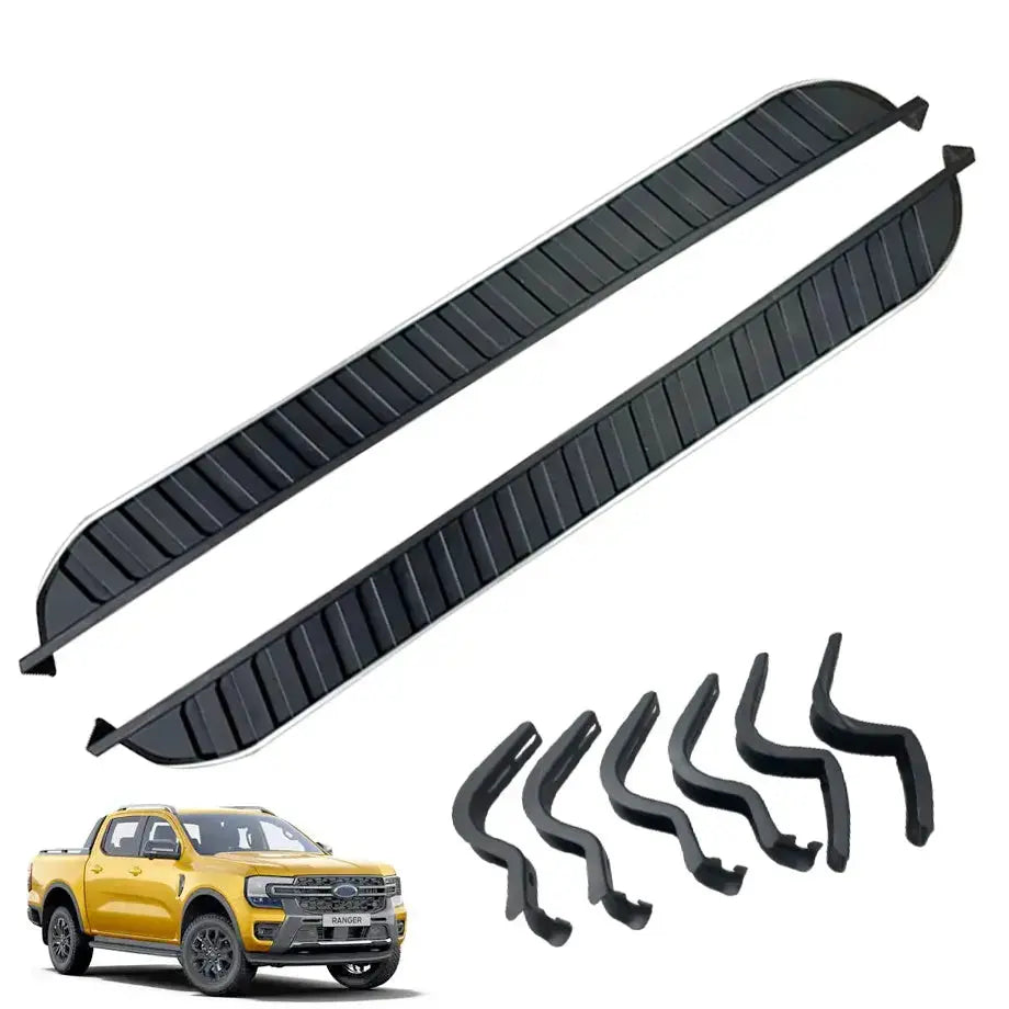 GUNMANSA Suitable To Fit - Ranger Next Gen (22-On) Willdtrak Style Side Steps