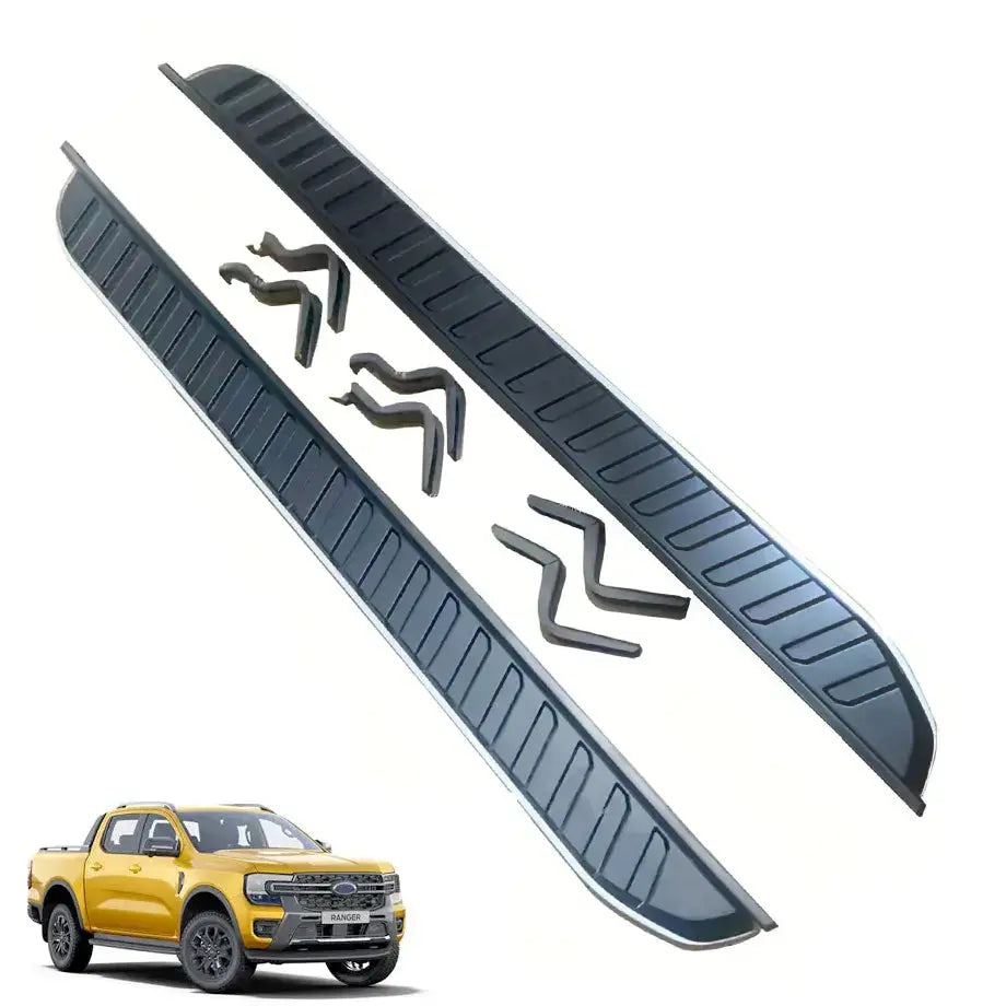 GUNMANSA Suitable To Fit - Ranger Next Gen (22-On) Willdtrak Style Side Steps