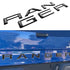 GUNMANSA Suitable To Fit - Ranger Next Gen 3D Raised Tailgate Lettering Badge Kit (Black)