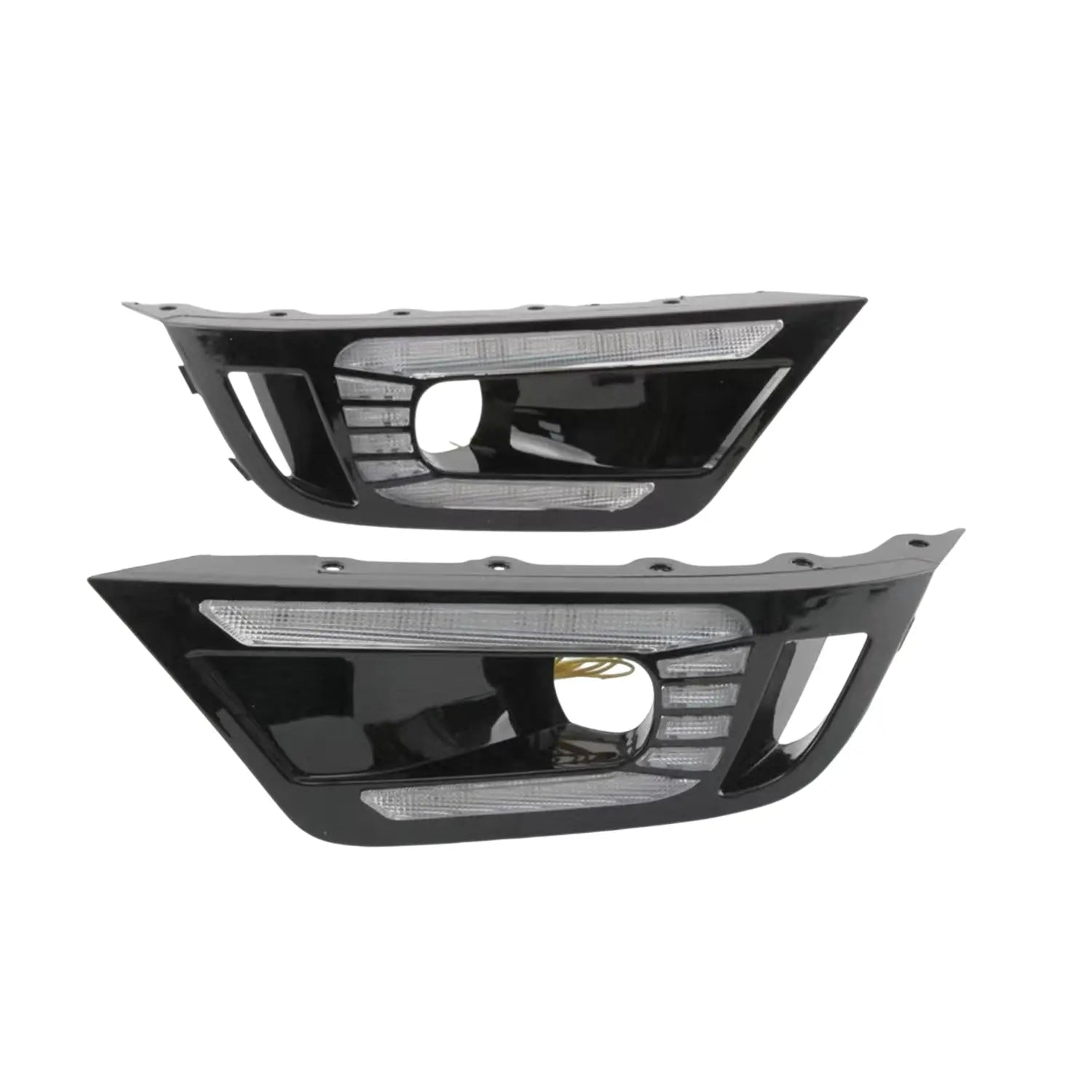GUNMANSA Suitable To Fit -  Ranger Next Gen T9 (22-On) Raptor DRL LED Fog Light Surrounds