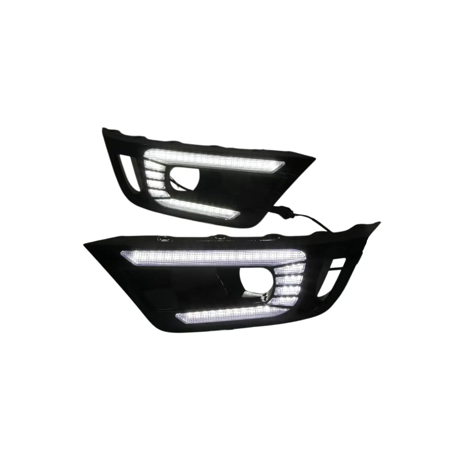 GUNMANSA Suitable To Fit -  Ranger Next Gen T9 (22-On) Raptor DRL LED Fog Light Surrounds