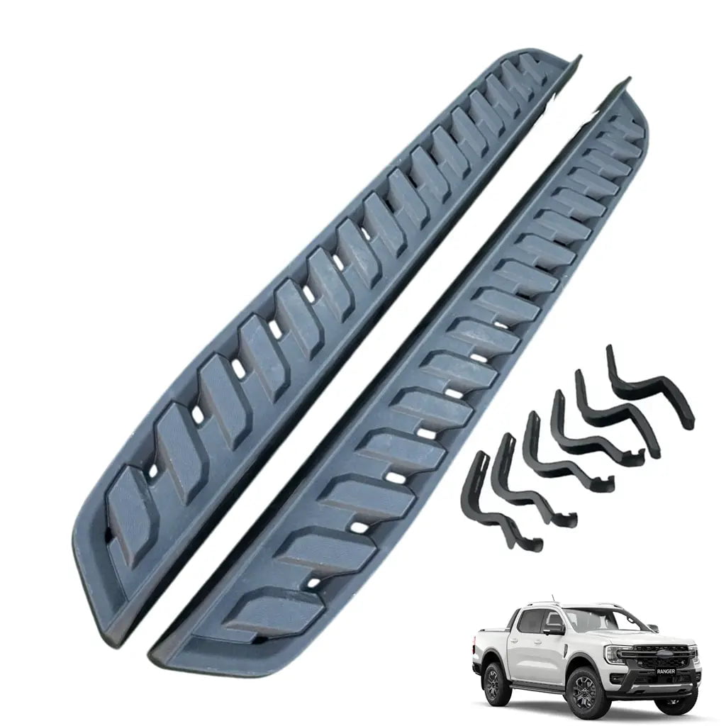 GUNMANSA Suitable To Fit - Ranger Next Gen T9 (22-On) Raptor Xtreme Side Steps